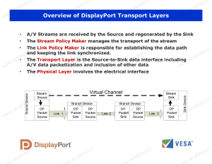 VESA DisplayPort DP Technical Overview (Official)