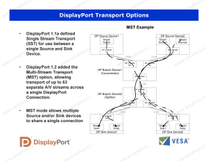 VESA DisplayPort DP Technical Overview (Official)