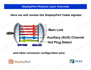 VESA DisplayPort DP Technical Overview (Official)