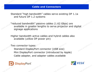 VESA DisplayPort DP Technical Overview (Official)